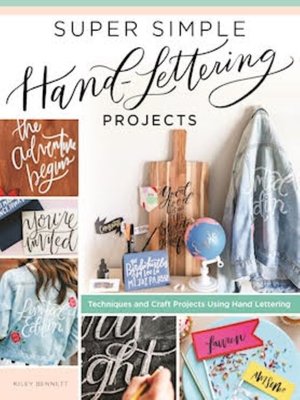 cover image of Super Simple Hand-Lettering Projects